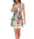 vestido tunica estampado verano etnico floral 101 idées 204Y ropa moderna